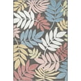 thumbnail image 1 of BoutiqueRugs Nasha Coastal Area Rug - Outdoor Safe - Charcoal, Mustard, Olive - 6'7" x 9', 1 of 7