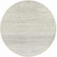 thumbnail image 1 of BoutiqueRugs Nunda Bohemian, Transitional Area Rug - Silver Gray, Gray, Ivory - 6'7" Round, 1 of 16