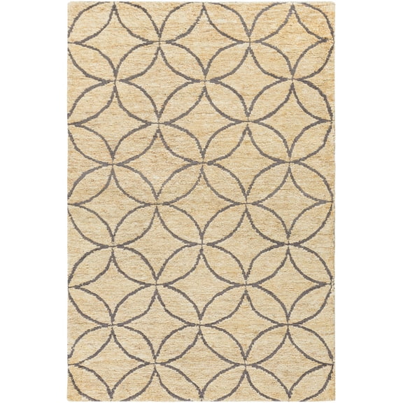 BoutiqueRugs Olivebridge Natural Fibers Area Rug - Gray, Beige, Tan - 2' x 3'