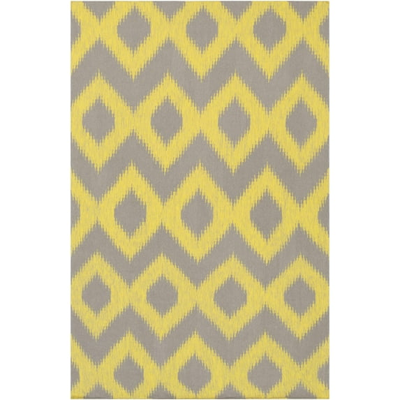 BoutiqueRugs Oradell Bohemian, Transitional Area Rug - Dark Red, Yellow - 8' x 11'