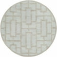 thumbnail image 1 of Boutique Rugs Orma Contemporary Area Rug - Medium Gray, Green, Beige - 6' Round, 1 of 9
