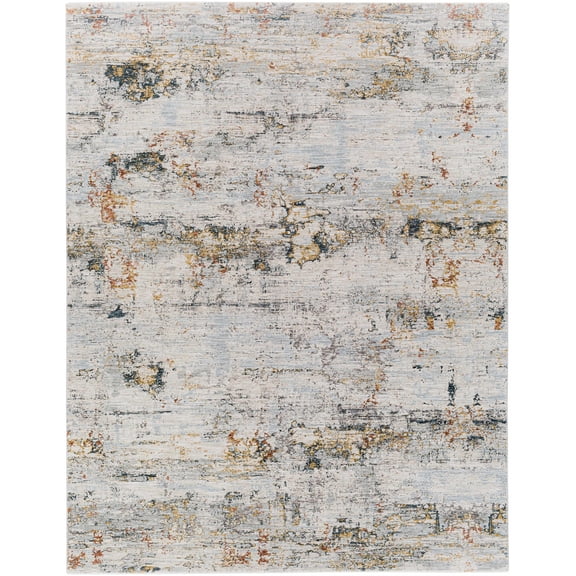 BoutiqueRugs Ottawa Contemporary Area Rug - Pale Blue, Navy, Teal - 7'10" x 10'2"