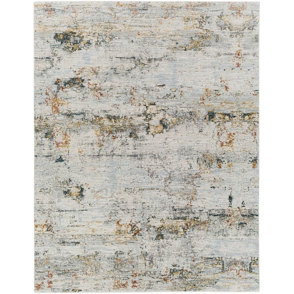 BoutiqueRugs Ottawa Contemporary Area Rug - Pale Blue, Navy, Teal - 7'10" x 10'2"