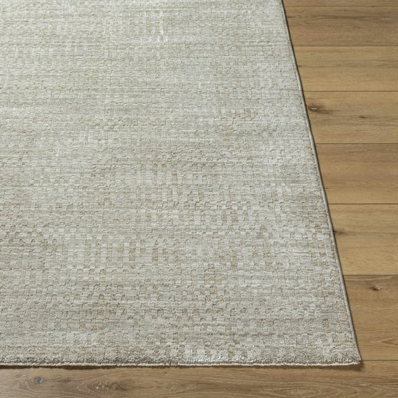 BoutiqueRugs Pabla Traditional Area Rug - Light Gray, Medium Gray - 18" x 18" Sample