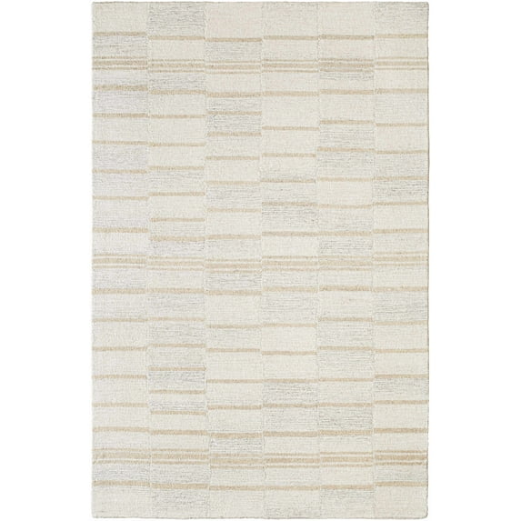 BoutiqueRugs Paiva Bohemian, Transitional Area Rug - Cream, Tan, Taupe - 8' x 10'