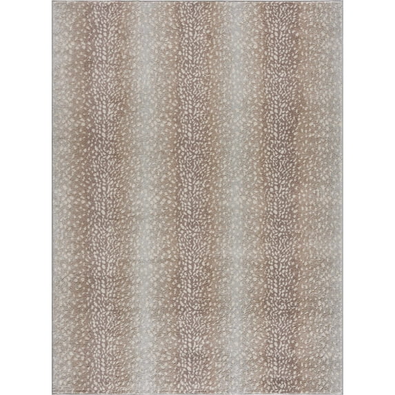 BoutiqueRugs Pointblank Contemporary Area Rug - Gray, Ivory, Light Slate - 8'11" x 12'4"