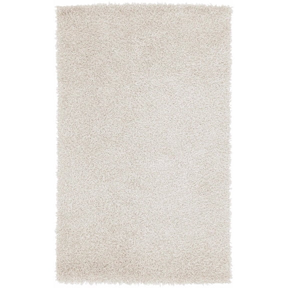 BoutiqueRugs Prewitt Shags Area Rug - Cream - 2'6" x 4'2"