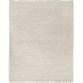 thumbnail image 1 of BoutiqueRugs Ramsbury Boho Hand Woven Wool High Low Textured Oversized Area Rug - Farmhouse Trellis Pattern with Tassel Carpet for Living Room - Ivory, Cream, Gray - 8'10" x 12' (9x12), 1 of 13