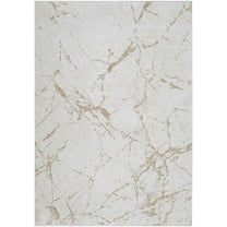 Boutique Rugs Rasia Contemporary Area Rug - Light Silver, Silver Gray - 1'11" x 2'11"