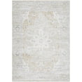 thumbnail image 1 of BoutiqueRugs Rhody Traditional Area Rug - Light Silver, Sterling Gray - 6'11" Round, 1 of 8