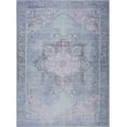 thumbnail image 1 of BoutiqueRugs Rosman Farmhouse Area Rug - Machine Washable - Sky Blue, Gray, Cream - 5'3" x 7'3", 1 of 14