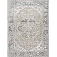thumbnail image 1 of BoutiqueRugs Rudo Traditional Area Rug - Machine Washable - Gray, Olive, Medium Gray - 7'10" x 10', 1 of 18