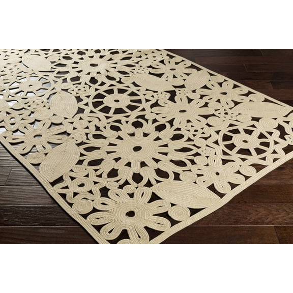 BoutiqueRugs Ruxton Outdoor Area Rug - Outdoor Safe - Beige - 2' x 3'