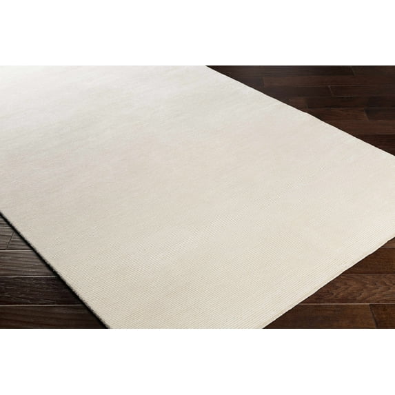 BoutiqueRugs Sabinsville Solid & Striped Area Rug - Cream - 2' x 3'