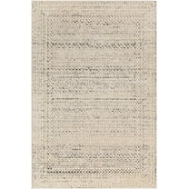 BoutiqueRugs Said Bohemian, Transitional Area Rug - Ivory, Black - 2'2" x 3'9"