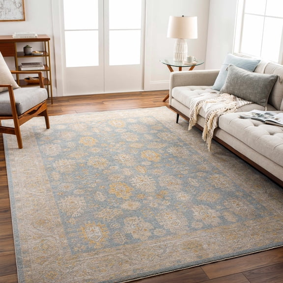 BoutiqueRugs Saya Traditional Runner Rug - Charcoal, Medium Gray, Taupe - 2'7" x 10' Runner