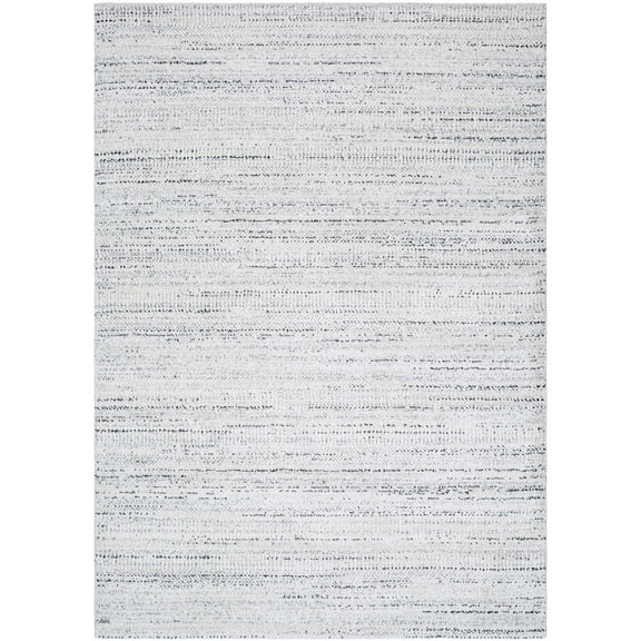 BoutiqueRugs Sezja Contemporary Area Rug - White, LightBeige, LightSlate - 18" x 18" Sample