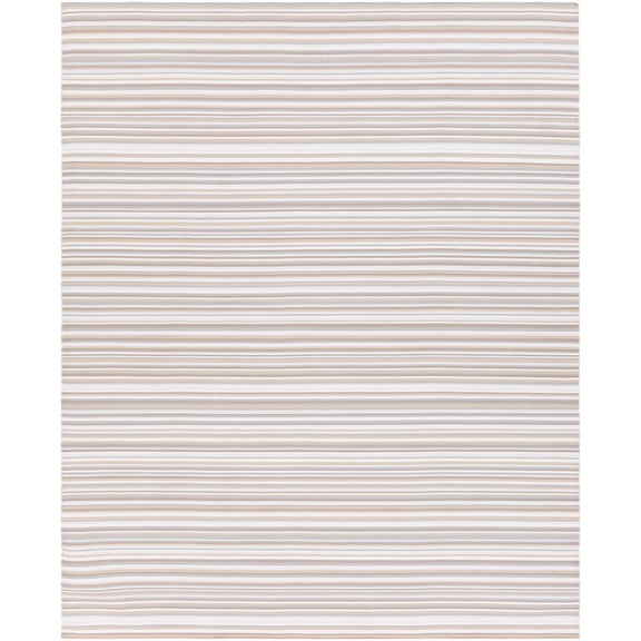 BoutiqueRugs Shawville Outdoor Area Rug - Outdoor Safe - Dark Red, Gray, Off White - 5' x 7'6"