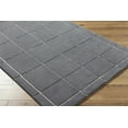 thumbnail image 1 of BoutiqueRugs Siarl Hand Tufted Wool Checkered Area Rug - Modern Natural Fabric Geometric Carpet for Living Room, Dining Room, Bedroom - Medium Gray - 5' x 7'6" (5x7), 1 of 8