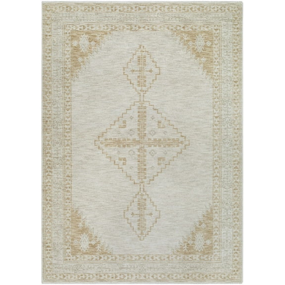 Boutique Rugs Syona Bohemian, Transitional Area Rug - Ash, Tan - 1'11" x 2'11"