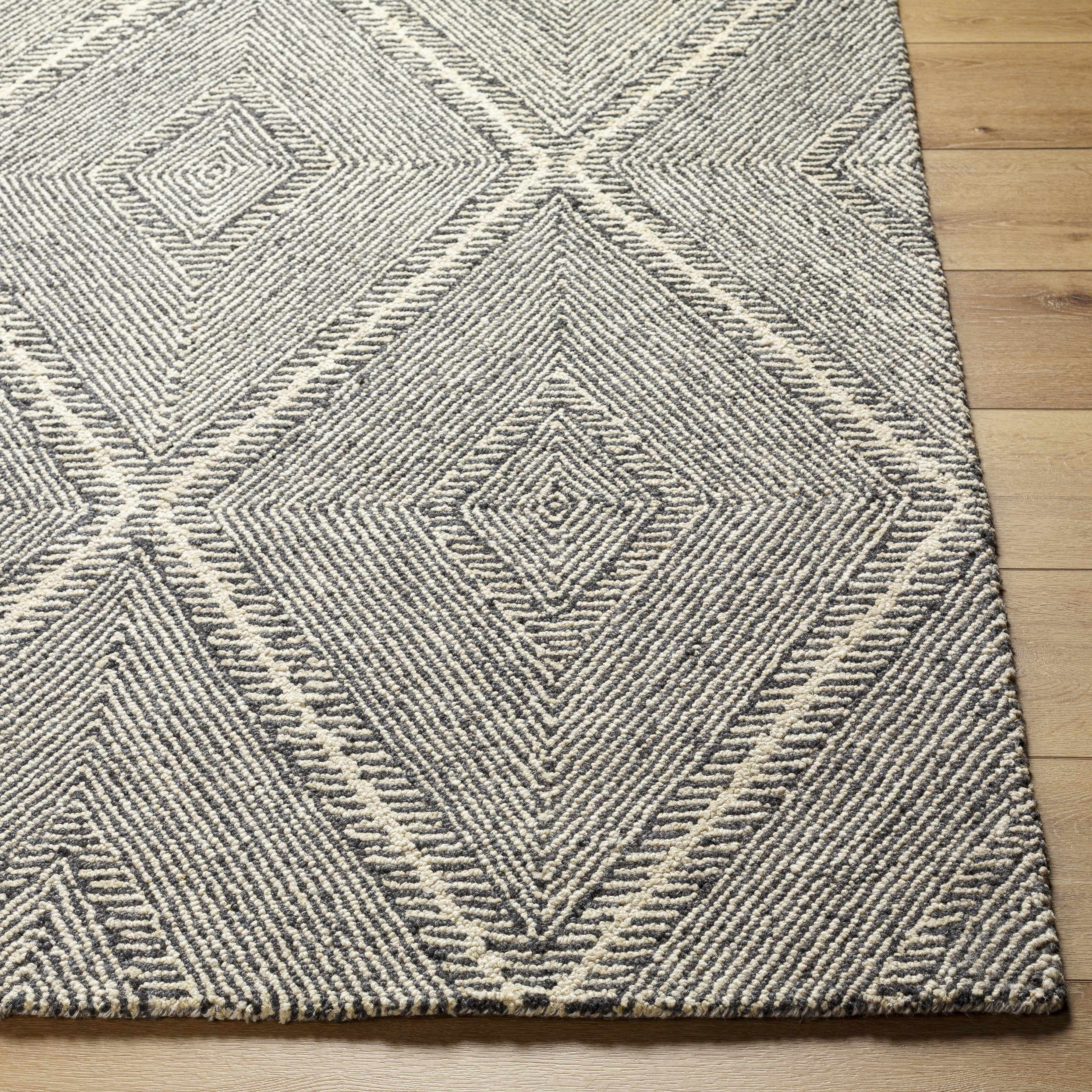 BoutiqueRugs Tene Bohemian, Transitional Area Rug - Natural Gray - 8' x ...