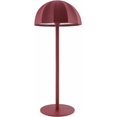 thumbnail image 1 of Boutique Rugs Terriente Contemporary Iron Bedside Table Lamp for Bedroom Nightstand - Modern End Side Lighting for Living Room - Red, Burgundy - 13" H, 1 of 7