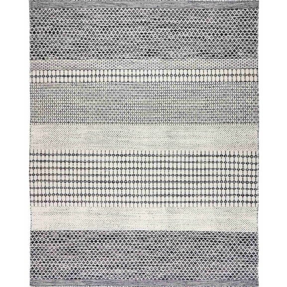 BoutiqueRugs Tideswell Bohemian, Transitional Area Rug - Black, Beige - 8' x 10'