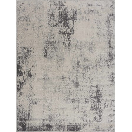 BoutiqueRugs Tigris Contemporary Area Rug - Gray, Ivory - 2' x 3'