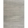 thumbnail image 1 of BoutiqueRugs Tigris Contemporary, Farmhouse Area Rug - Gray, Ivory - 3'11" x 5'7", 1 of 8