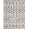thumbnail image 1 of BoutiqueRugs Tigris Traditional Area Rug - Gray, Ivory - 6'7" x 9', 1 of 8