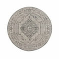 thumbnail image 1 of BoutiqueRugs Tigris Traditional, Vintage Area Rug - Gray, Ivory - 7'10" Round, 1 of 10