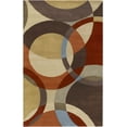 thumbnail image 1 of BoutiqueRugs Tilbury Contemporary Area Rug - Dark Brown, Burnt Orange, Medium Gray - 6' x 9', 1 of 18