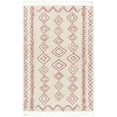 thumbnail image 1 of BoutiqueRugs Tinawagan Farmhouse Area Rug - Light Peach, Brick Red, Mauve - 5'3" x 7', 1 of 6