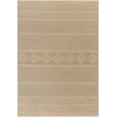 thumbnail image 1 of BoutiqueRugs Tirza Bohemian Jute and Cotton Natural Fiber Area Rug - Boho High Low Textured Geometric Area Rug for Living Room, Bedroom - Machine Washable - Tan, Beige, Cream - 2'7" x 4'5", 1 of 7