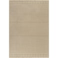 thumbnail image 1 of BoutiqueRugs Tolla Bohemian Jute and Cotton Natural Fiber Area Rug - Boho High Low Textured Geometric Area Rug for Living Room, Bedroom - Machine Washable - Beige, Cream 6'6" x 9' (6x9 Area Rug), 1 of 7