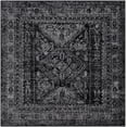 thumbnail image 1 of BoutiqueRugs Toni Traditional Area Rug - Black, Charcoal, Gray - 6'7" Square, 1 of 8