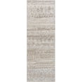 thumbnail image 1 of BoutiqueRugs Tupsan Bohemian, Transitional Runner Rug - Machine Washable - Light Gray, Peach, Cream - 2'7" x 7'3" Runner, 1 of 19