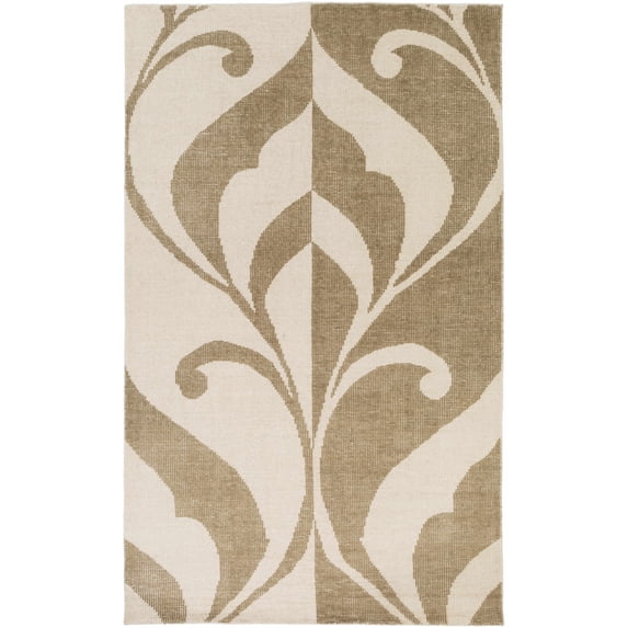 BoutiqueRugs Udell Traditional, Transitional Area Rug - Olive, Peach - 2' x 3'