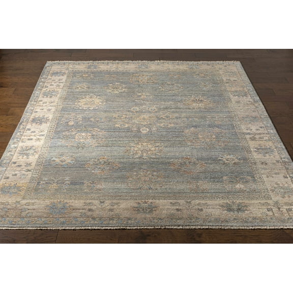 BoutiqueRugs Ulukisla Traditional Area Rug - Sage, Blue, Mauve - 2' x 3'