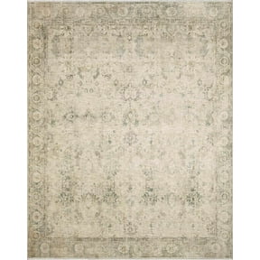 Boutique Rugs Azana High-Low Area Rug - Bone, Black - 2' x 3' - Walmart.com