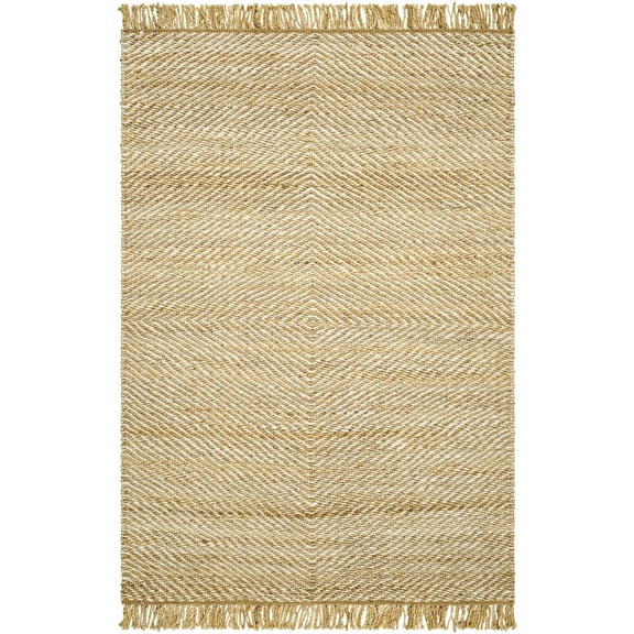 BoutiqueRugs Varda Traditional, Transitional Area Rug - Tan, Pearl - 18" x 18" Sample
