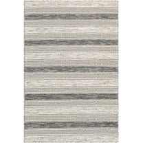 BoutiqueRugs Vernonia Bohemian, Transitional Area Rug - Black, Ivory - 2' x 3'