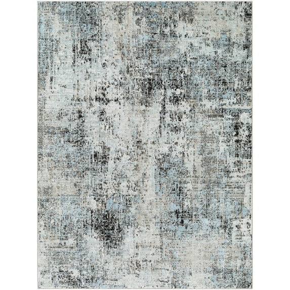 BoutiqueRugs Vesna Southwestern Area Rug - Peach, Tan, Blue - 6'7" x 9'