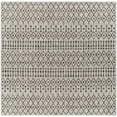 thumbnail image 1 of BoutiqueRugs Wallkill Bohemian, Transitional Area Rug - Outdoor Safe - Black, Charcoal, Taupe - 7'10" Square, 1 of 16