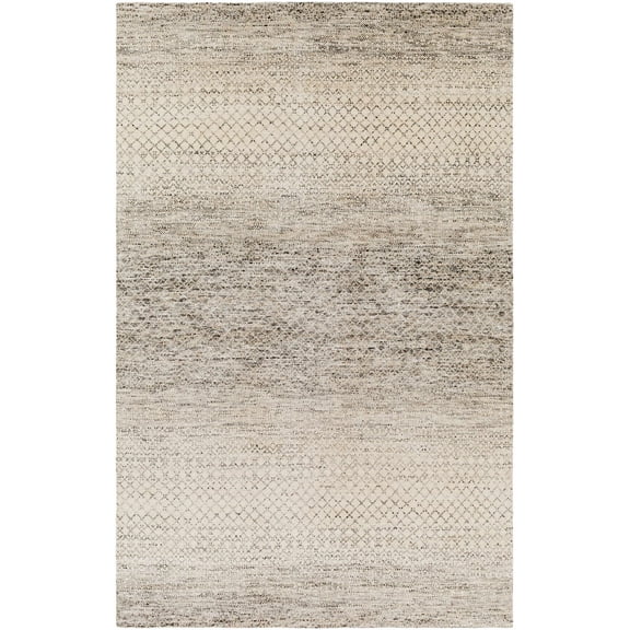 BoutiqueRugs Westlock Bohemian, Transitional Area Rug - Black, Charcoal, Light Gray - 2' x 3'