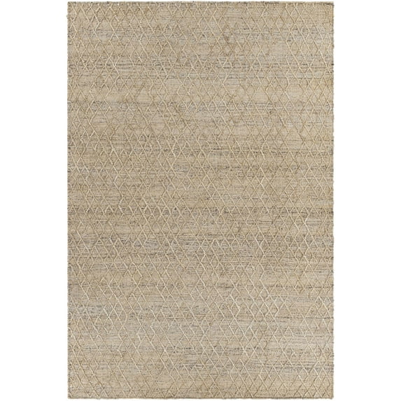 BoutiqueRugs Whickham Bohemian, Transitional Area Rug - Charcoal, Light Gray, Peach - 5' x 7'6"