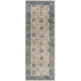 thumbnail image 1 of BoutiqueRugs Wilkie Traditional Runner Rug - Teal, Pale Blue, Mustard - 2'7" x 7'3" Runner, 1 of 11