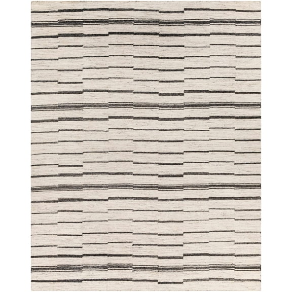BoutiqueRugs Willington Bohemian, Transitional Area Rug - Cream, Charcoal, Gray - 2' x 3'