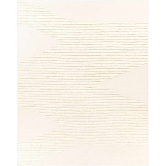 BoutiqueRugs Wood Bohemian, Transitional Area Rug - Cream - 3' x 5'