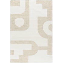 BoutiqueRugs Xaila Contemporary Area Rug - Off White, Pearl, Ash - 2' x 3'